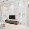 Mural Modern White Marble Wallpaper Golden Marble Wall Mural Living Room Bedroom Home Decor Mural