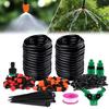 1 Set Upgrade Tubing Sprayers Watering Device Adjustable Speed Automatic Drip Irrigation System Kit Watering Equipment