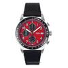 Sport Tourer Chronograph Leather Strap Red Dial Quartz FS6086 Men's Watch