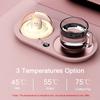 20W Cup Heater Cup Warmer 3 Gear Heating Coaster Smart Thermostatic Heat Plate Essential Oil Diffuser Coffee Milk Heating Pad