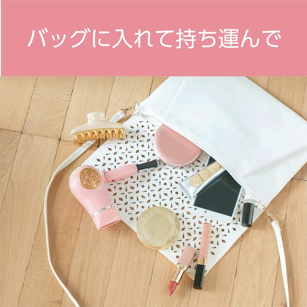 Koizumi Hair Dryer Mini Dryer Pokedra Macaron Pink KHD-9730/P