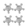 2026 Audi 60mm 61mm 69mm 128mm 4Pcs Car Wheel Hub Center Caps Rim Cover Badge For Audi S-Line A3 A4 A6 Q3 Q5 A5 Q7 A1 A8 Q2 Q8 Q4 A4L