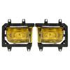 KKMOON 2pcs Left & Right Front Fog Light Transparent Plastic Lens Kit for BMW E30 3-Series 1985-1993