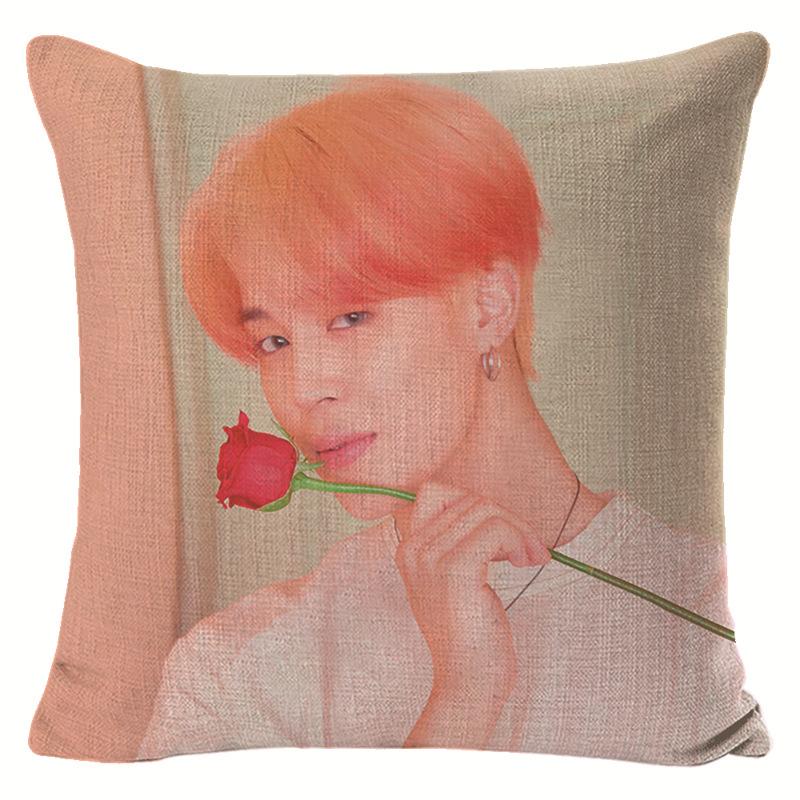 BTS Подарок для фанатов Диван Декоративная наволочка Подушка