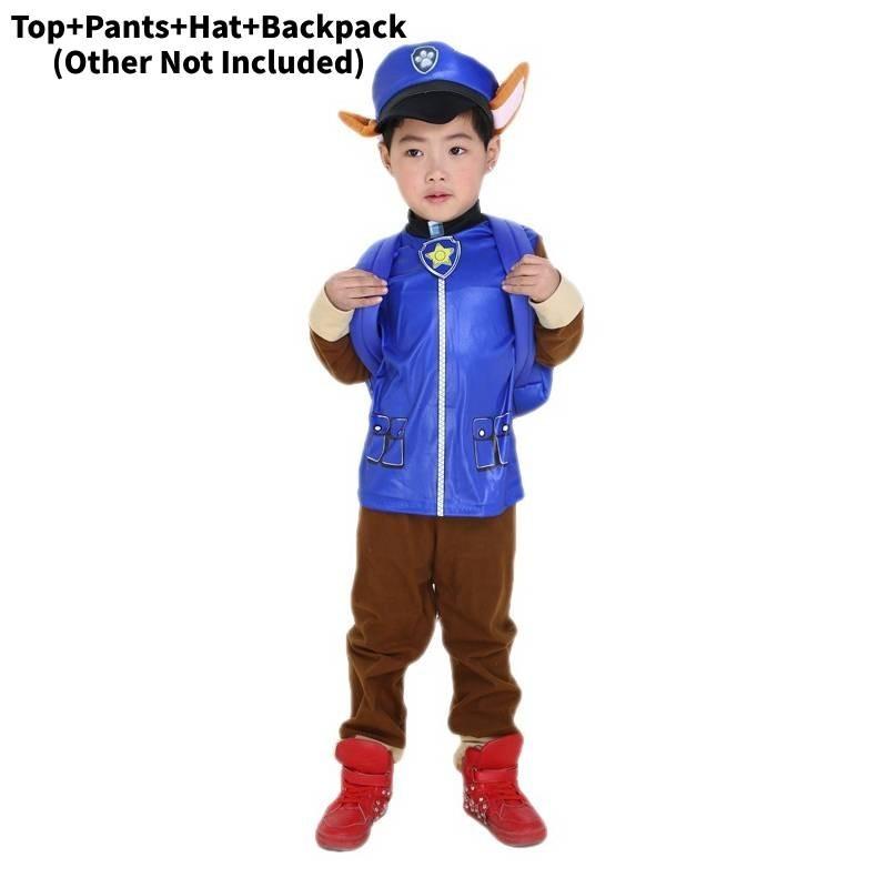 Очаровательный детский костюм Чейза, голубого шепарда, из полиэстера для Хэллоуина, косплей-мероприятий