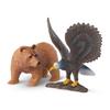 Terra by Battat 6 Woodland Animal Figurines Realistic Miniature Toys Including Raccoon and More Plastic Animal Set for Ages 3 and Up Educational Gift
