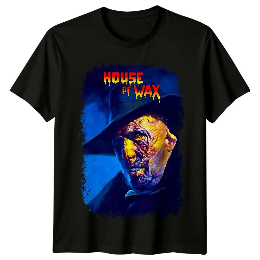 House of Wax (1953) Movie Poster Inspired T-Shirt Retro 80s Tee
