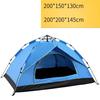 3-4 Person Fully Outdoor Automatic Quick Open Tent Waterproof Tent Camping Family Outdoor Lightweight Instant Setup Tent