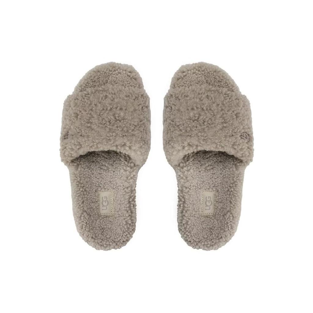 UGG Cozetta Curly Slipper Goat Women Sneakers Grey 1130838-GOA