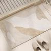 Роскошный узор из кремнеземной грязи, мягкий коврик, подходит для ковриков для ванной комнаты и домашних декоративных ковров в зоне ванной комнаты