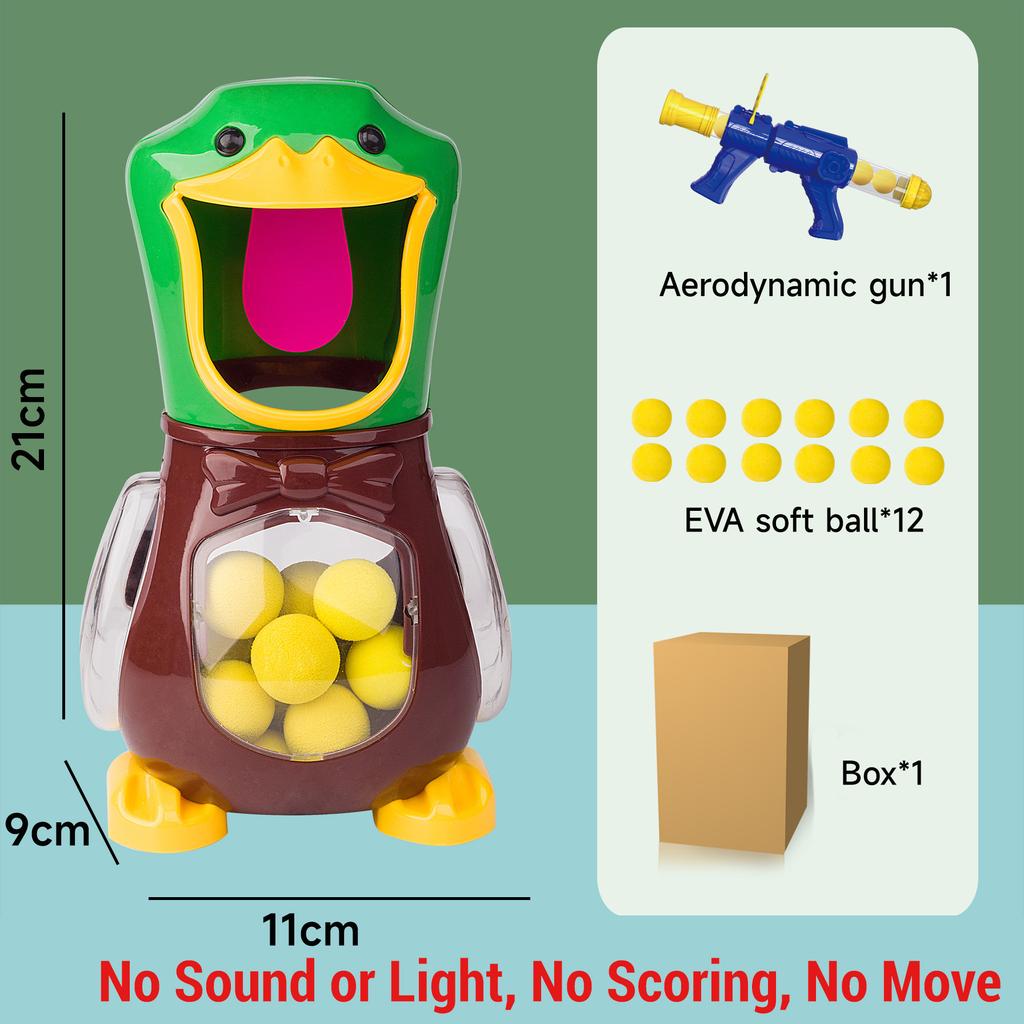 Toys Air-powered Gun Soft Bullet Ball with Light Electronic Scoring Battle Games Funny Gun Toy for Kids