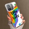 LGBT Rainbow Love Is Love Soft Phone Case for Xiaomi Redmi 15C 15 14C 13C 12C Poco X5 X6 X7 Pro X3 F8 F7 Ultra M8 13 12 Cover Ba