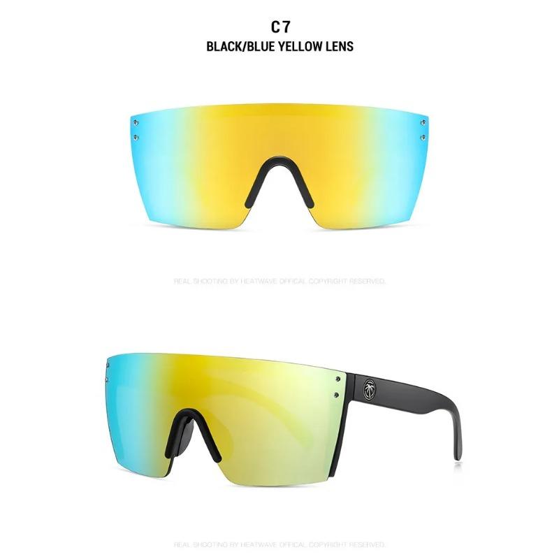 Heat Wave Бестселлер Велосипедные очки большого размера для кросс-кантри Высококачественная аутентичная пленка Солнцезащитные очки для занятий спортом на открытом воздухе