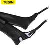 TESIN Car Cover for Jeep Wrangler JL Black PU Leather Engine Cover Front Hood Protector Accessories For Jeep Gladiator JT