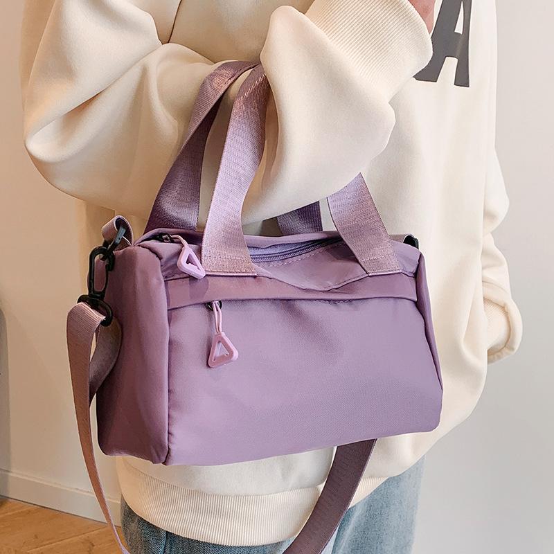 Multi Purpose Small Cloth Bag for Girls with One Shoulder Crossbody Portable Casual Nylon Cloth Bag