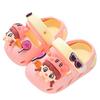 Сандалии для девочек, детские летние тапочки со съемной мягкой подошвой для дома, нескользящие, с рисунком для мальчиков