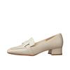 Diana Low-Heel Flats, 3cm Heel, Made In Japan, Dark Beige, Size 22.0cm, 180512400008