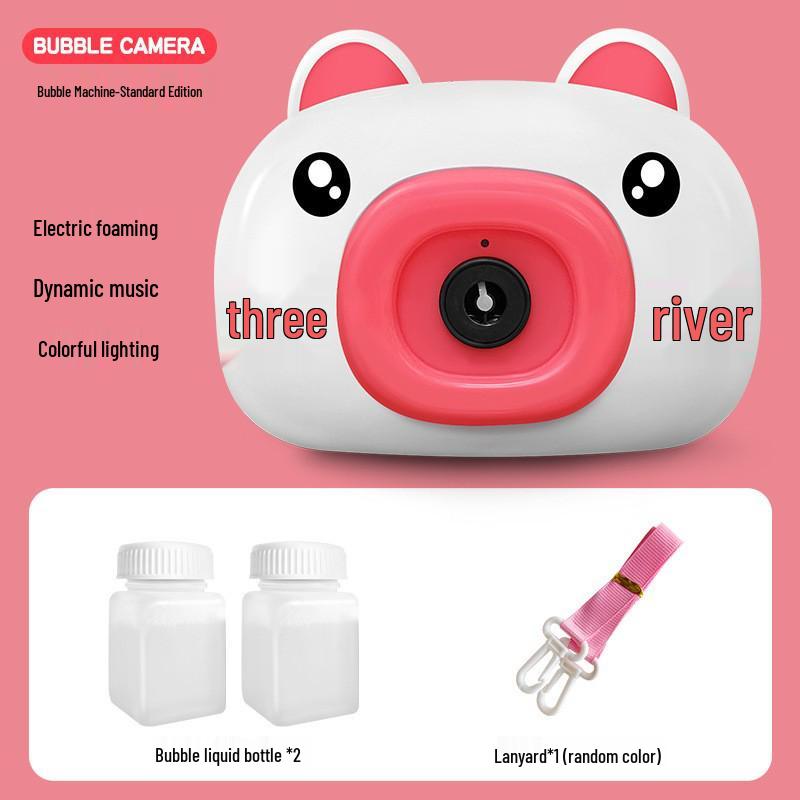 Popular Kid's 32-Hole Electric Bubble Gun - Automatic Handheld Toy for Bubbles