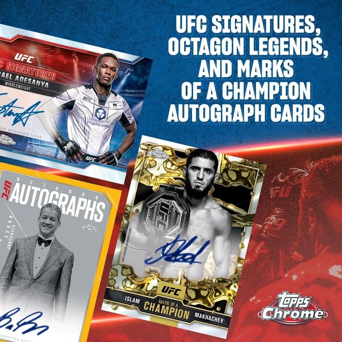 Topps UFC Хром VALUE Белая Value Box