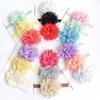 Baby 3pcs Headband Set, Princess Hair Accessories, Baby Candy Color Bronzing Flower Headscarf, Children's Hair Rope.