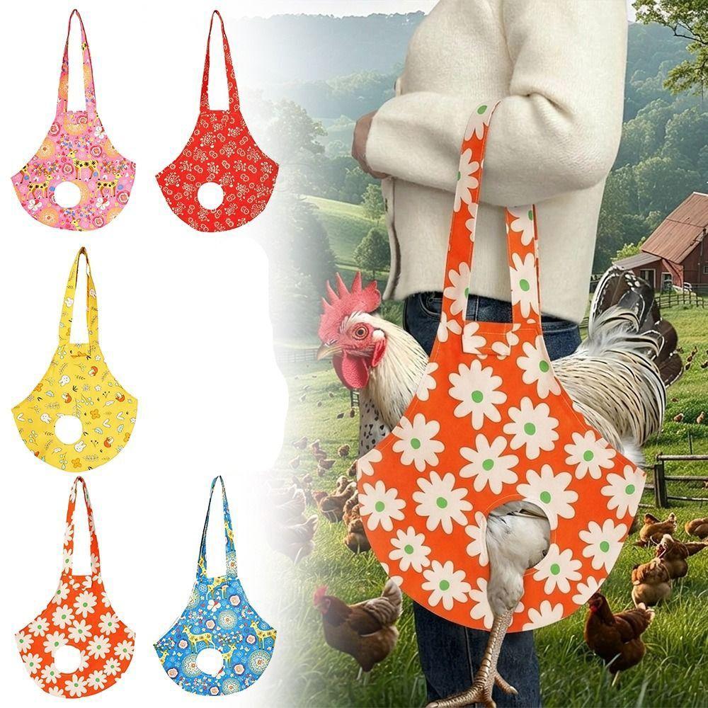 Adjustable Strap Hen Holder Bag Breathable Poultry Transport Handbag Pet Accessories