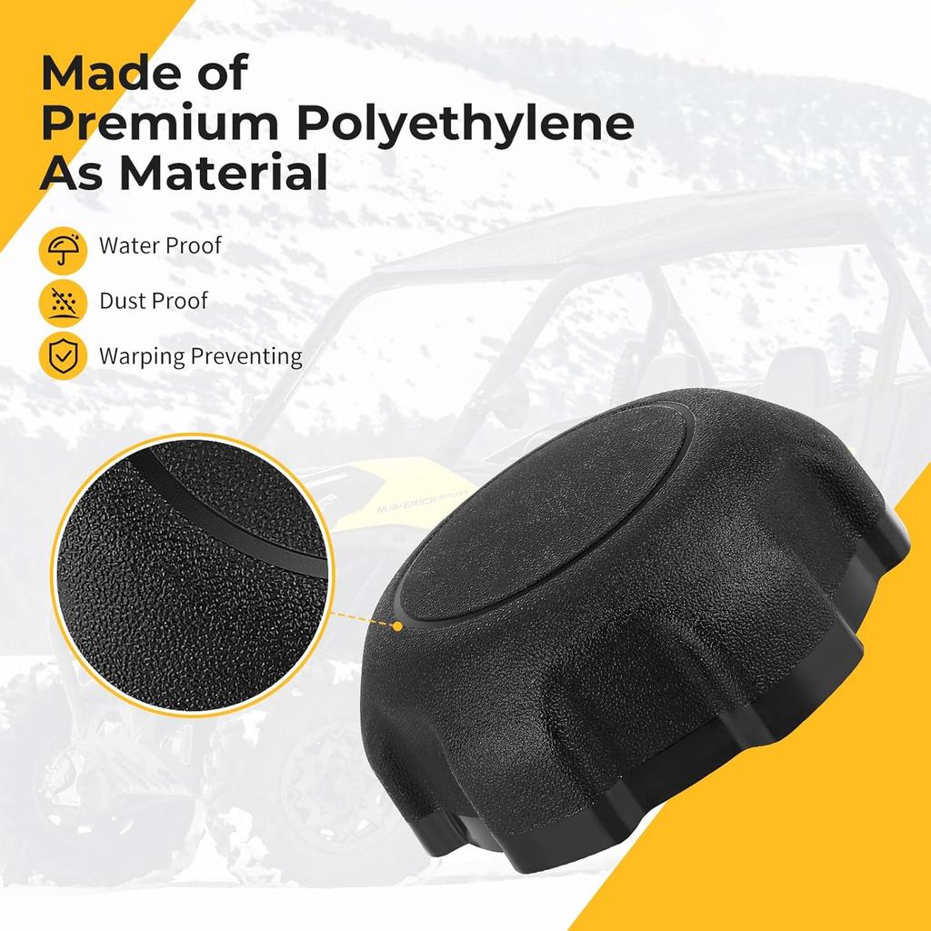 M MATI Fuel Cap Fuel Tank Cap Gas Cap for Can Am 2018-Up Maverick X3 Trail Sport Defender Commander Traxter 100 700 800 709000868