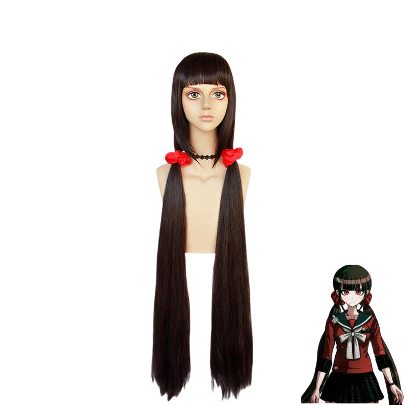 Аниме Danganronpa Harukawa Maki, парик для косплея с топами, короткая юбка, школьная одежда для девочек, рождественские карнавальные костюмы для вечеринок