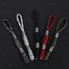 Outdoor Survival Kit Lucky Jewelry Parachute Cord Keychains Charms Rune Bead Car Key Chain Keychain