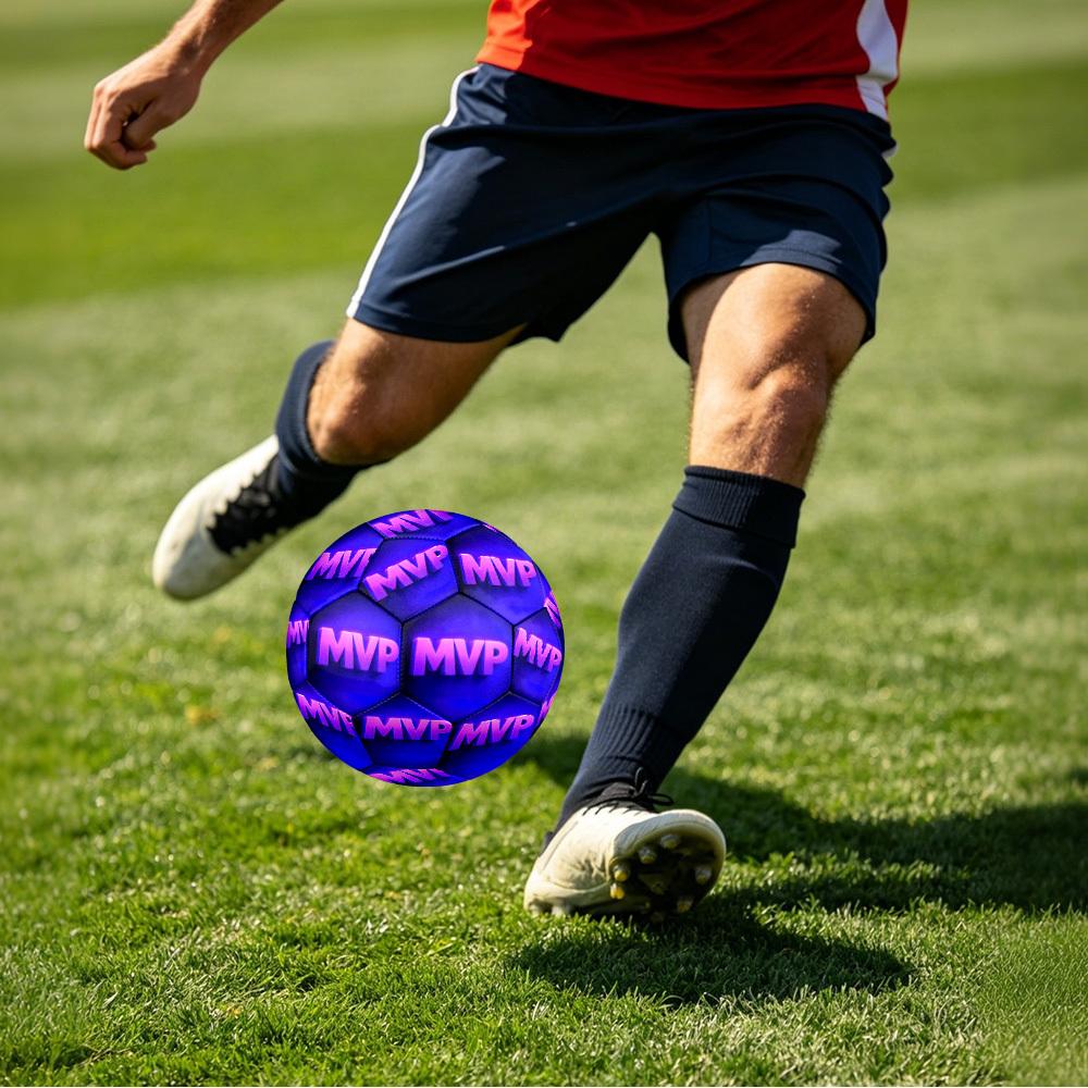 1pc Mvp Achievement Size 5 Soccer Ball Professional Lightweight Durable Match Training Football Indoor &Outdoor Sports BallTraining Ball y1