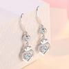Lindon Copper Alloy Zircon Earrings Drop Earrings For Women Wedding Party Gifts