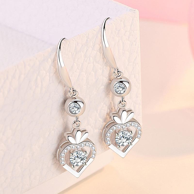 Lindon Copper Alloy Zircon Earrings Drop Earrings For Women Wedding Party Gifts