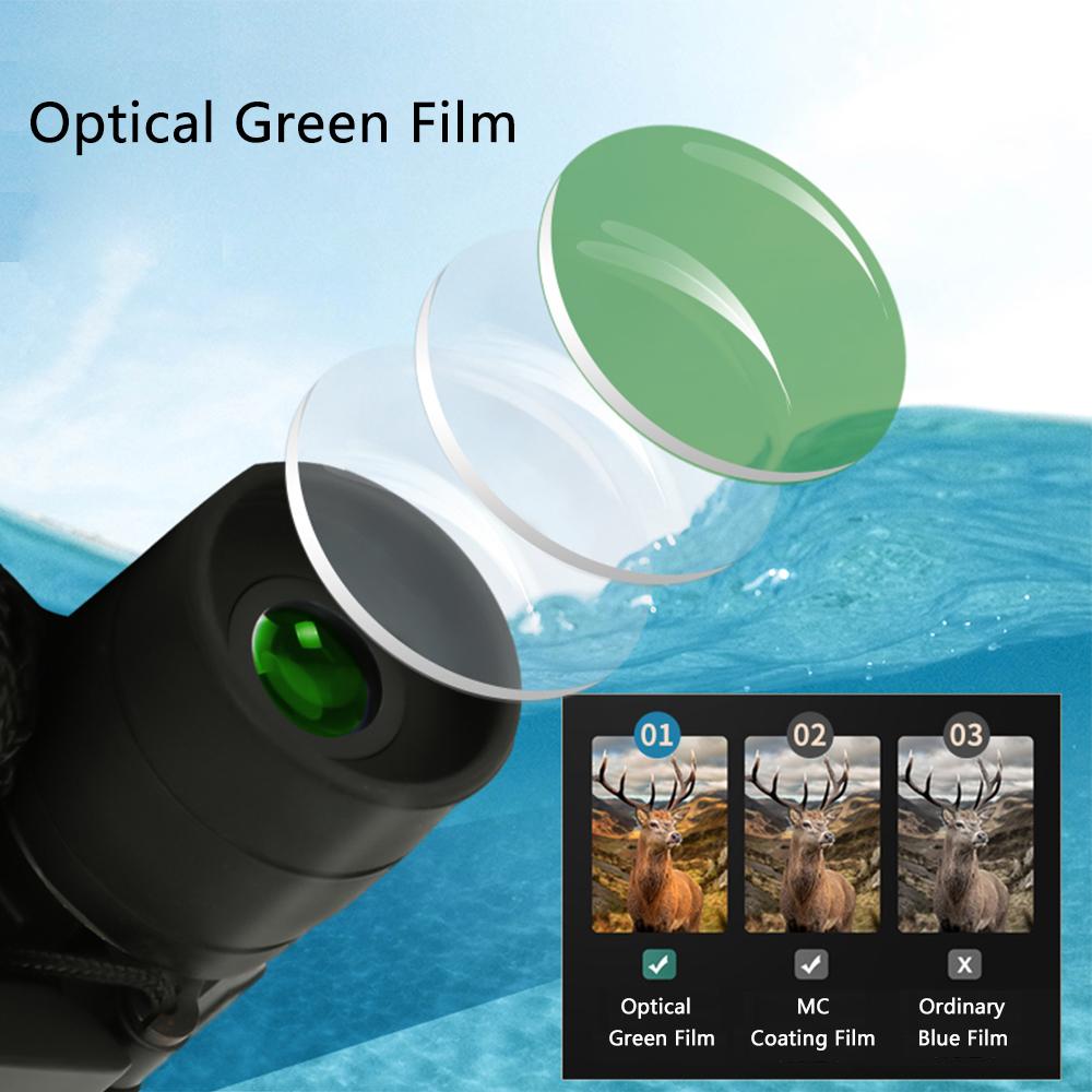 Mini Small Compact Light Binocular For Travel Hiking Bird Watching Resin 8X21