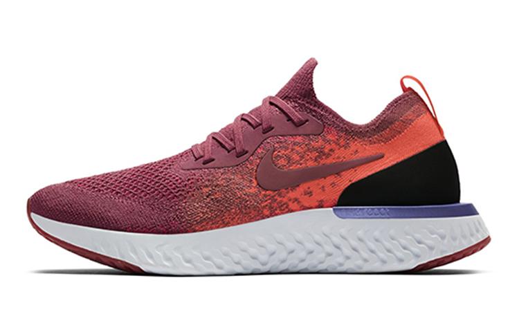 Nike Женские кроссовки Nike Epic React Flyknit, цвет ржаво-розовый, AQ0070-601
