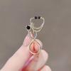 Japanese Creative Personality Metal Stethoscope Brooch Tide Niche High-End Sense Pin Doctor Collar Pin Badge With Accessories