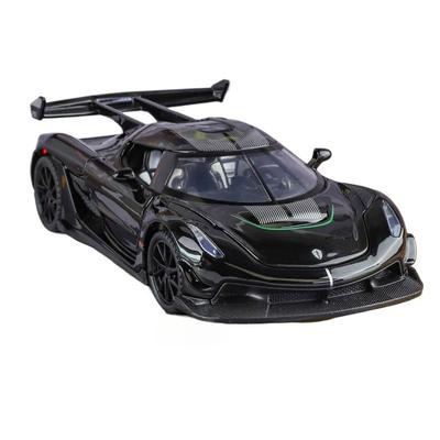 1/32 Koenigsegg Jesko Крутая Симулированная Спортивная Машина Модель из Сплава, Высококачественный Сплав, Симулированный Звуковой Эффект, Возвратная Сила