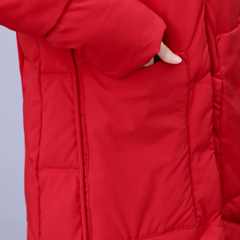 Зимнее женское длинное пальто TIDENOVEL, стеганое пальто, толстое утепленное пальто, парка, женское пальто, большой размер