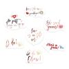 23PCS Wedding Photo Booth Props Bridal Shower Party Decorations Selfie Station for Wedding Party Game Accessories