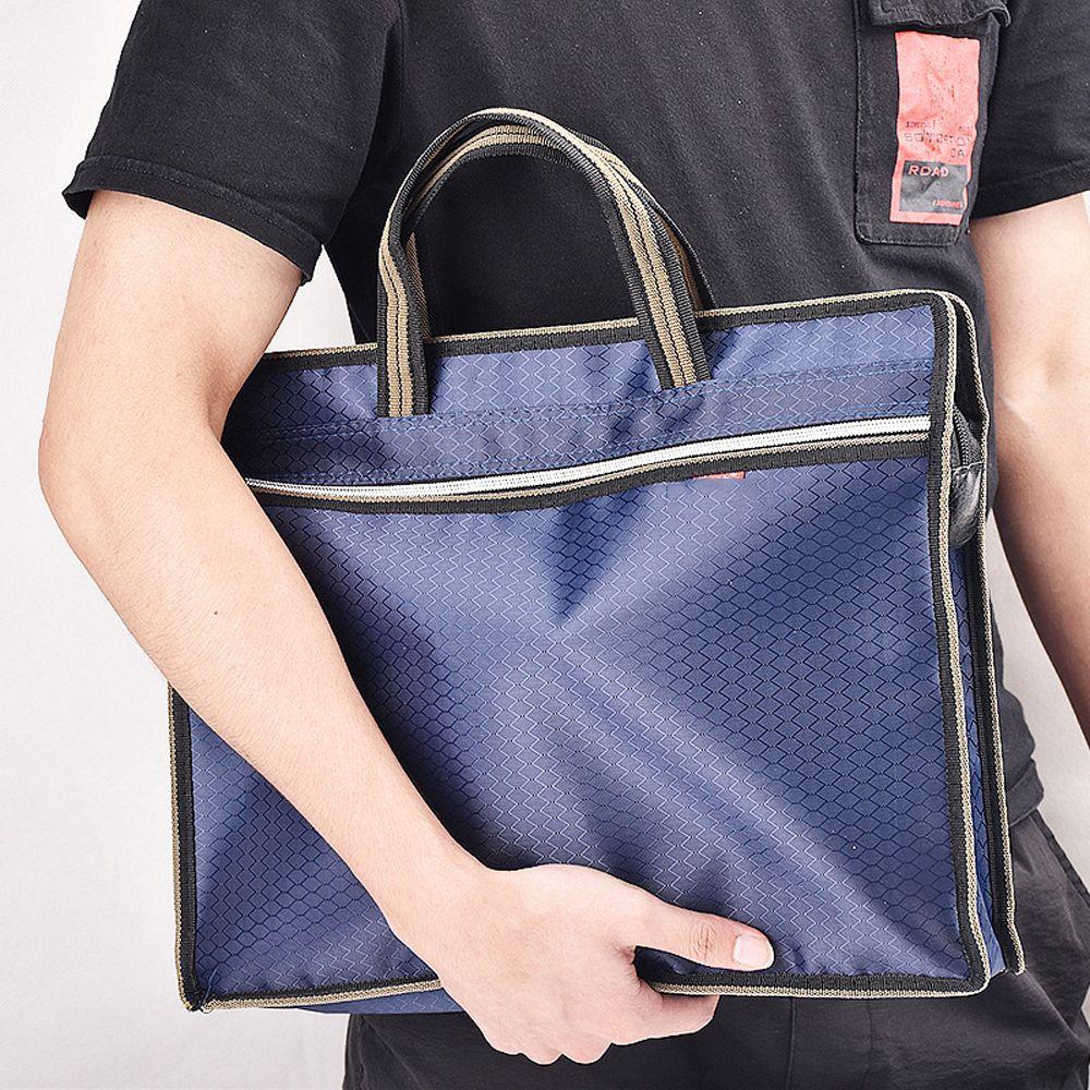 Студенческая сумка-портфель, деловая сумка для хранения, портфель, холщовый органайзер для файлов, пакет для файлов формата А4