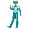 Minecraft Diamond Armor Kids Game Theme Halloween June 1 Role Playing Costume