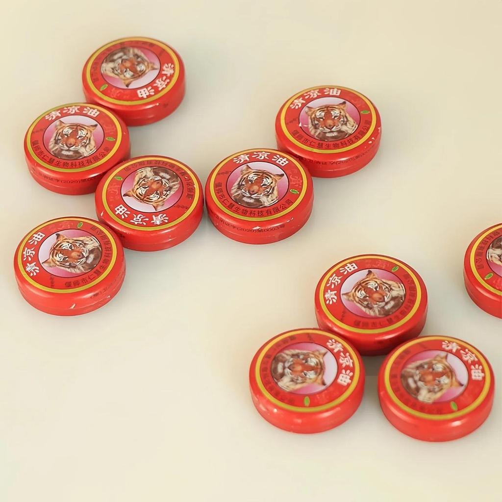 10Pcs Cooling Oil, Medicated Oil For Mosquito Repellent, Itch Relief, Heatstroke Prevention,Refreshing And Awakening,Anti-Dizziness Essential Oil
