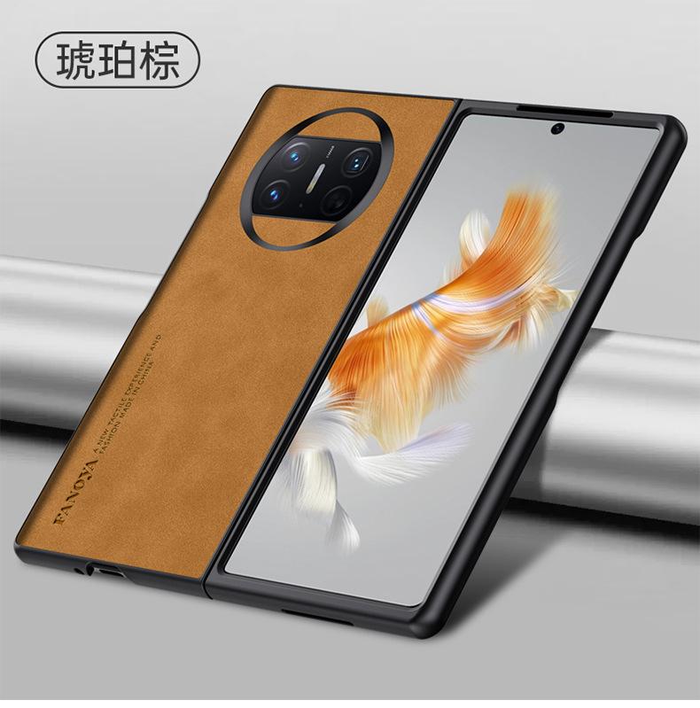 Применимо к Huawei mateX7 чехол для мобильного телефона из овчины складной чехол mateX5 противоударный mateX3 защитный чехол
