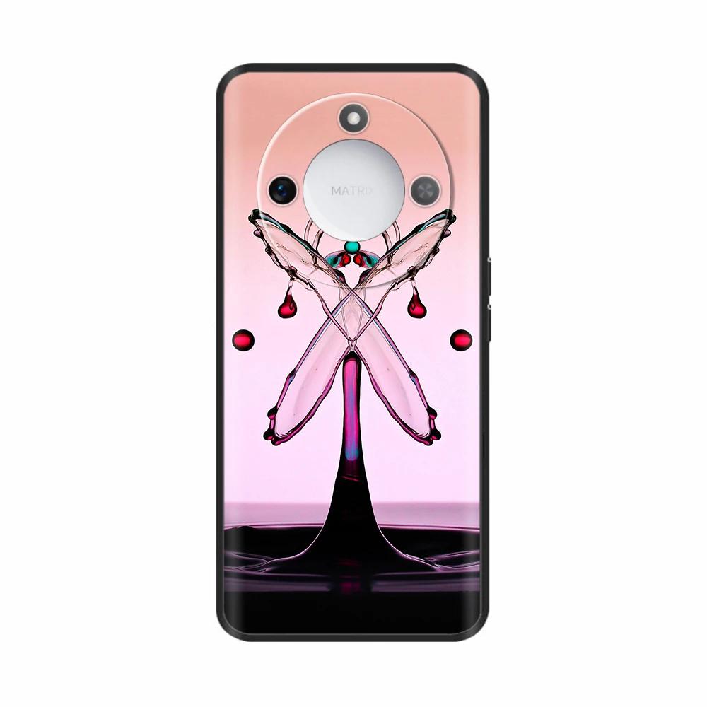 Ударопрочный чехол для телефона Honor X9c, умный чехол-обложка для Honor X60, Fundas, мягкий черный силиконовый защитный корпус для Honor X9c Smart
