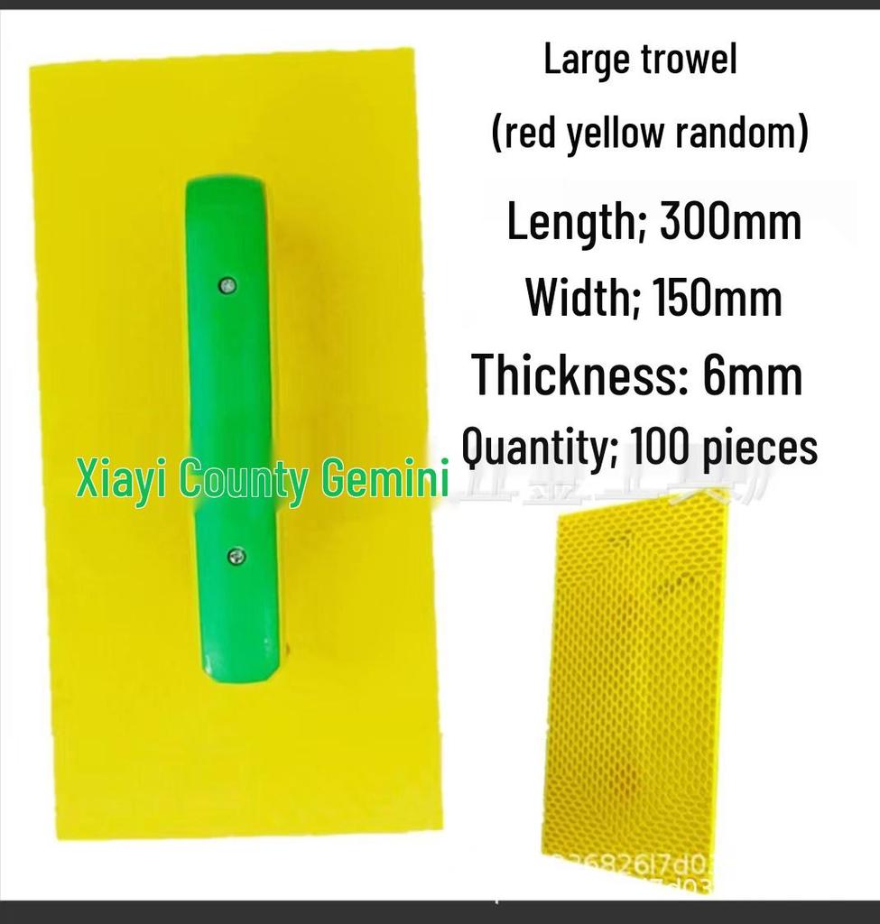 Оранжево-красный прозрачный шпатель штукатура – Малый, закаленный суб-желтый пластиковый подмастерок для штукатурки