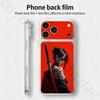 Аниме Девушка Самурай   ТИКЕТ Наклейка Skin Wrap для iPhone 17 Pro/Pro max Защитная Пленка для Задней Панели, Рамки, Камеры