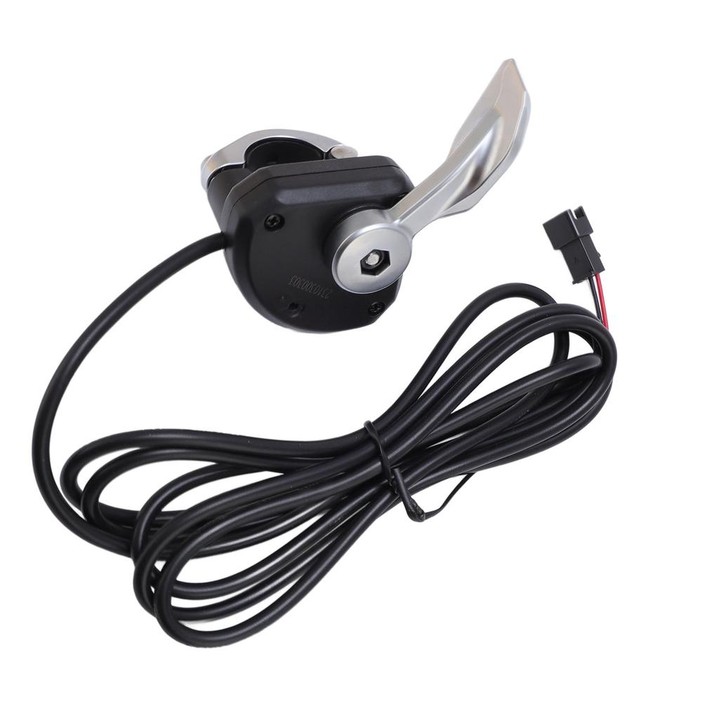 Дроссельная заслонка для большого пальца, чувствительная регулировка скорости, прочная конструкция ABS, дроссельная заслонка для электрического велосипеда для скутера