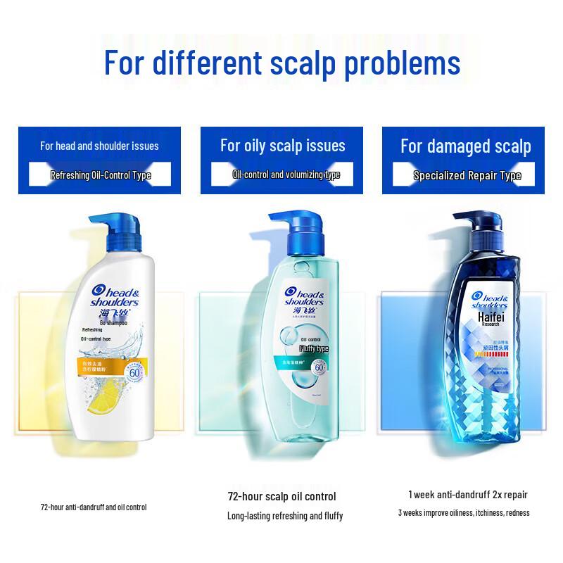 Шампунь против перхоти для мужчин Head & Shoulders Контроль жирности
