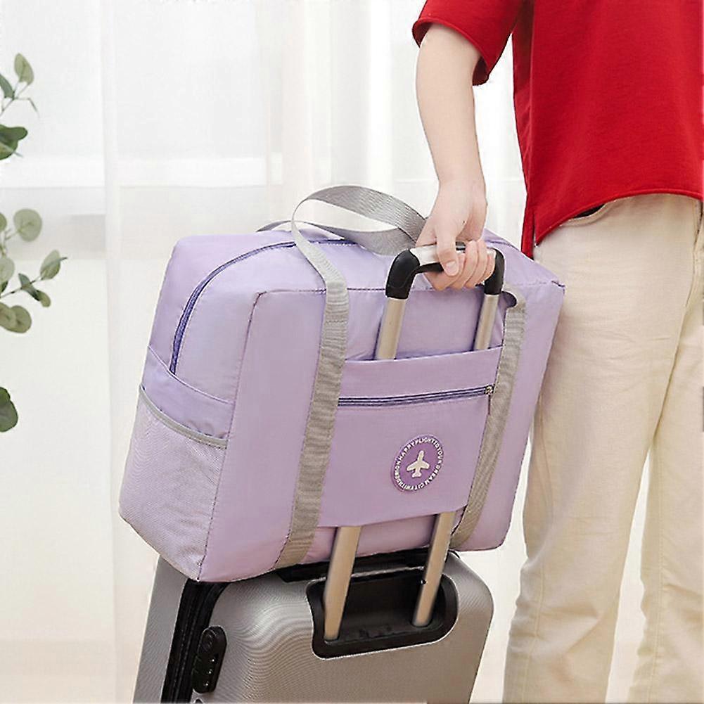 Foldable Suitcase Cover Bag - Large Capacity Polyester Luggage Protector