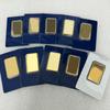 Customize Brand Serial Numbers Brass Coin 1oz 2.5 5 10 20 50 100g Plated Bullion Sealed Pack