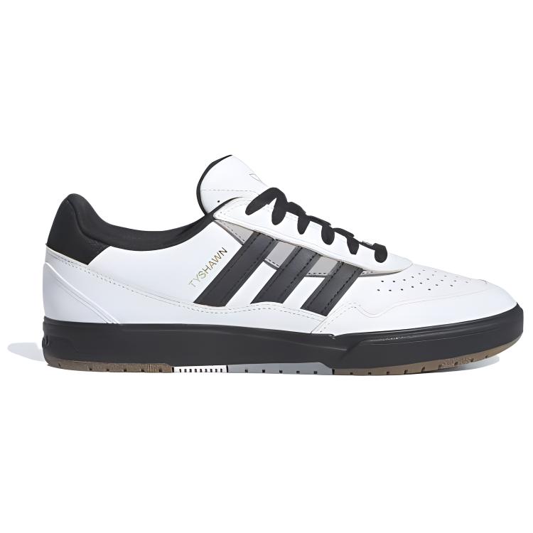 adidas Кроссовки унисекс Tyshawn 2 White Black Crystal-White Core-Black Charcoal-Solid-Grey IF9712