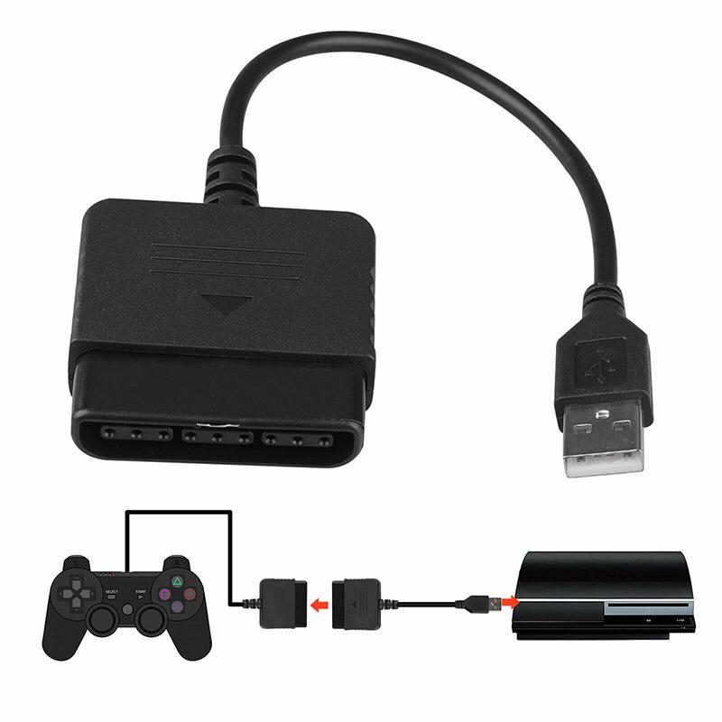 Адаптер контроллера PS2-PS3 Playstation 2-USB-кабель